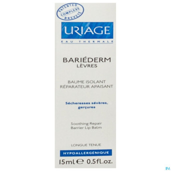 Uriage bariederm levres baume tube 15ml