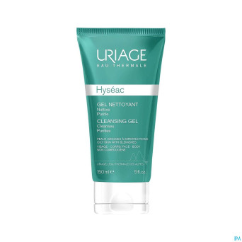 Uriage hyseac gel nettoyant doux tube 150ml