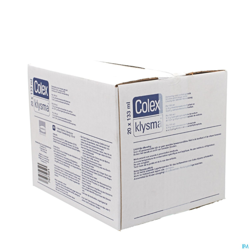 Colexklysma fl 20 x 133 ml