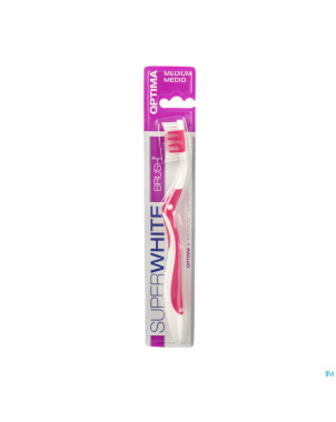 Superwhite optima brosse a dents medium