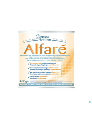 Alfare lait poudre    400g