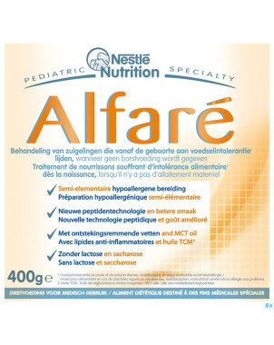 Alfare lait poudre    400g