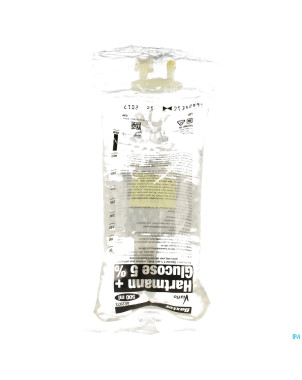 Bx hartmann 0,9% + glucose 5% viaflo sac 500ml