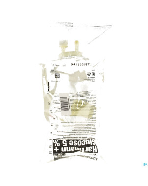 Bx hartmann 0,9% w/v+glucose 5% w/v viaflo 1000ml