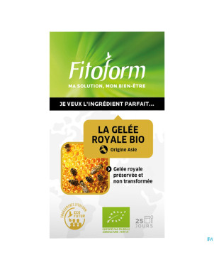 Gelee royale bio    pot 25g fitoform