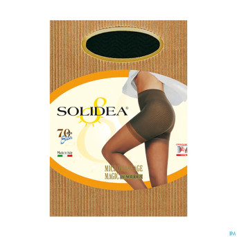 Solidea collant magic 70 sheer nero    2-m