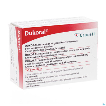 Dukoral 2 x 1 dosis