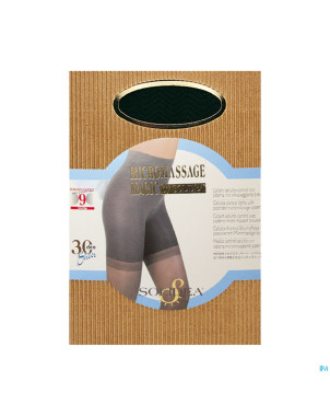 Solidea collant magic 30 sheer nero    4-l