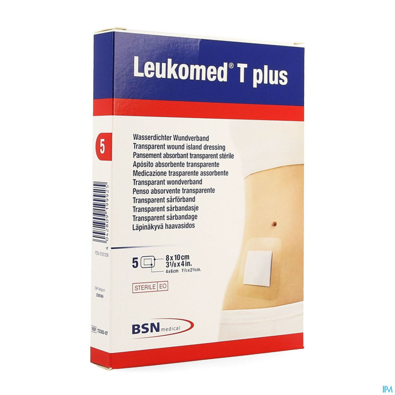 Leukomed t plus pans steril  8,0cmx10cm  5 7238207