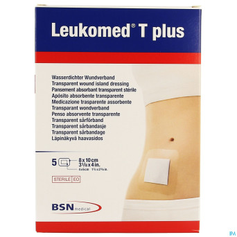 Leukomed t plus pans steril  8,0cmx10cm  5 7238207
