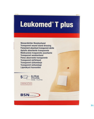 Leukomed t plus pans steril  8,0cmx10cm  5 7238207