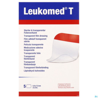 Leukomed t pansement steril  7,2cmx 5cm  5 7238103