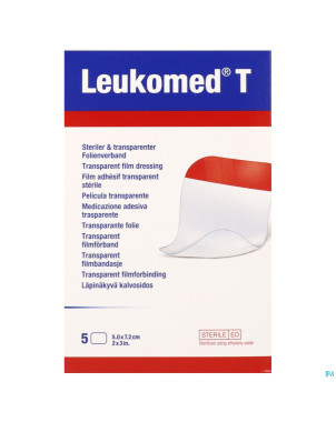 Leukomed t pansement steril  7,2cmx 5cm  5 7238103