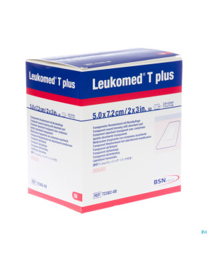 Leukomed t plus pans steril  7,2cmx 5cm 50 7238200
