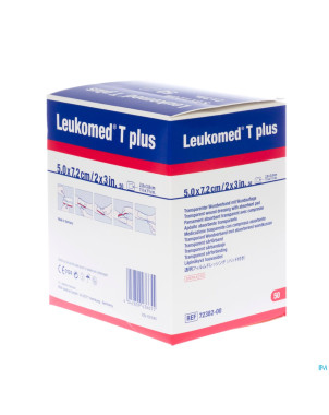 Leukomed t plus pans steril  7,2cmx 5cm 50 7238200