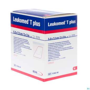 Leukomed t plus pans steril  7,2cmx 5cm 50 7238200