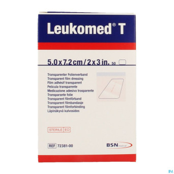 Leukomed t pansement steril  7,2cmx 5cm 50 7238100