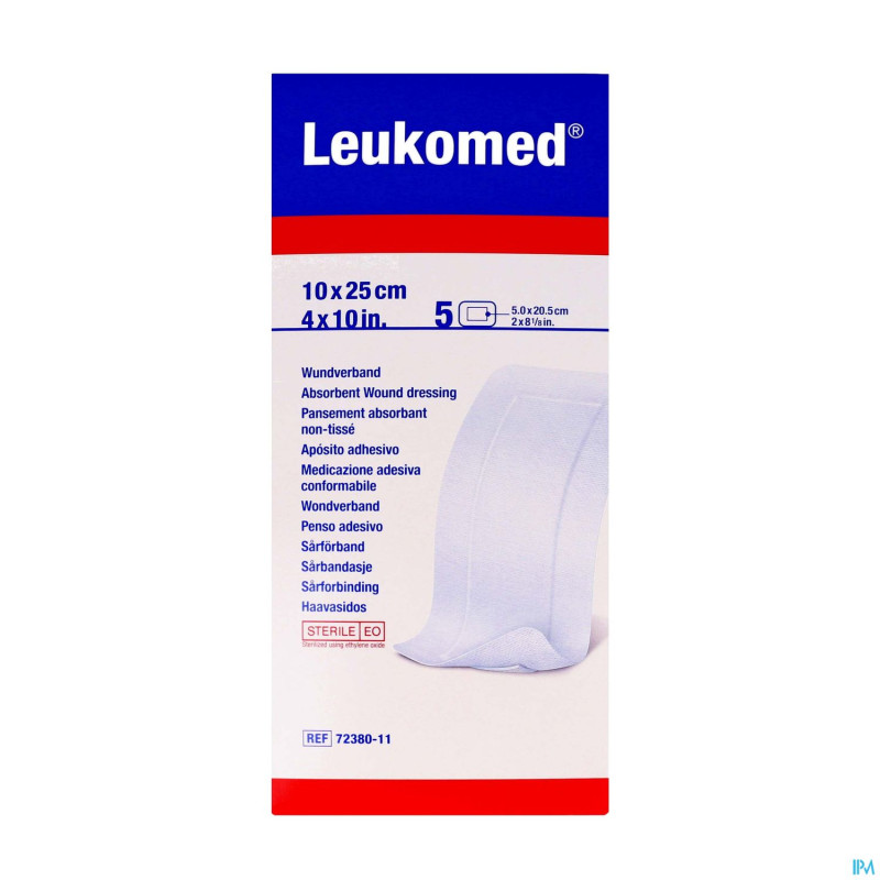 Leukomed pansement steril   10,0cmx25cm  5 7238011