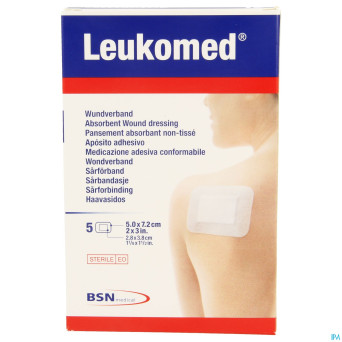 Leukomed pansement steril    7,2cmx 5cm  5 7238007