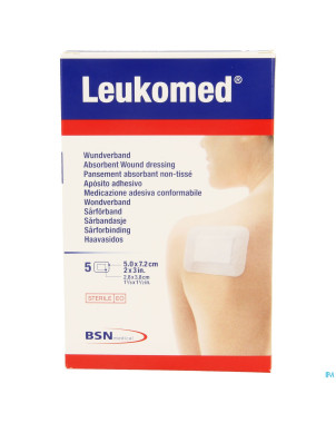 Leukomed pansement steril    7,2cmx 5cm  5 7238007