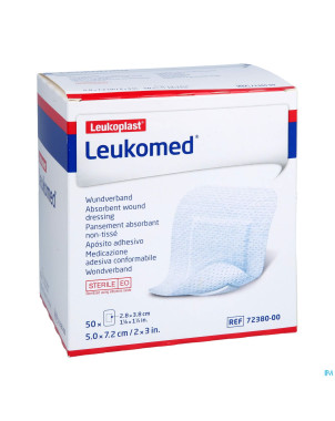 Leukomed pansement steril    7,2cmx 5cm 50 7238000
