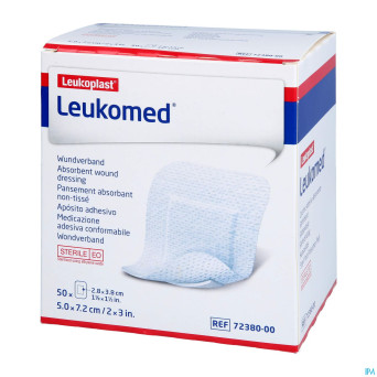 Leukomed pansement steril    7,2cmx 5cm 50 7238000