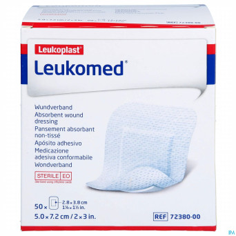 Leukomed pansement steril    7,2cmx 5cm 50 7238000