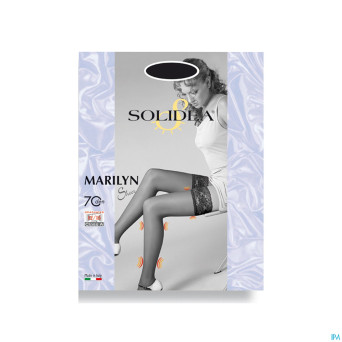 Solidea bas marilyn 70 sheer fumo    4-l