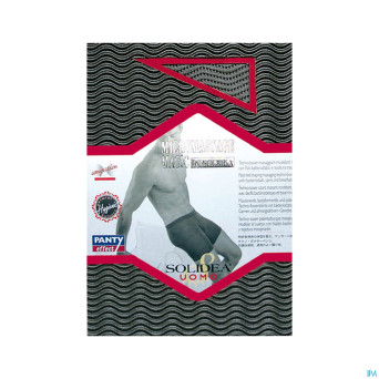 Solidea panty effect massage grigio metallic   s