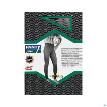 Solidea panty plus massage nero    l